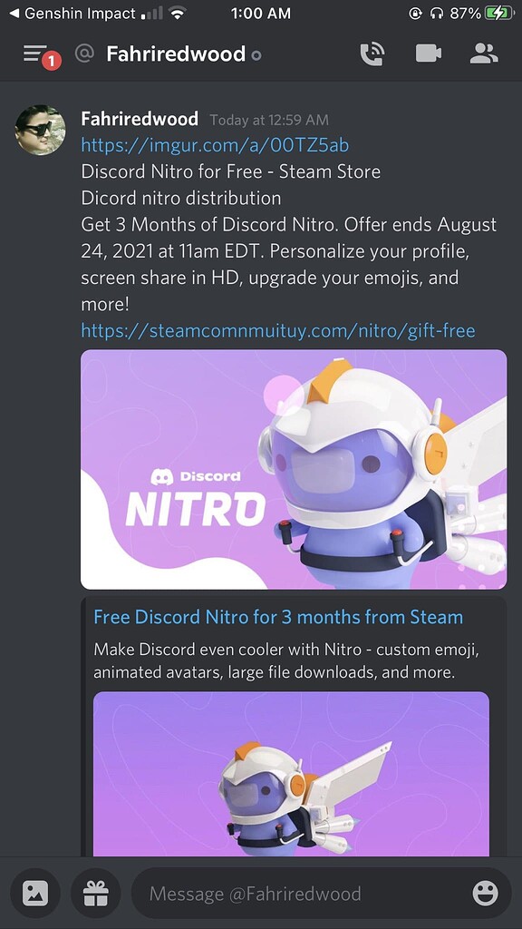 How to get discord nitro for free august 2021