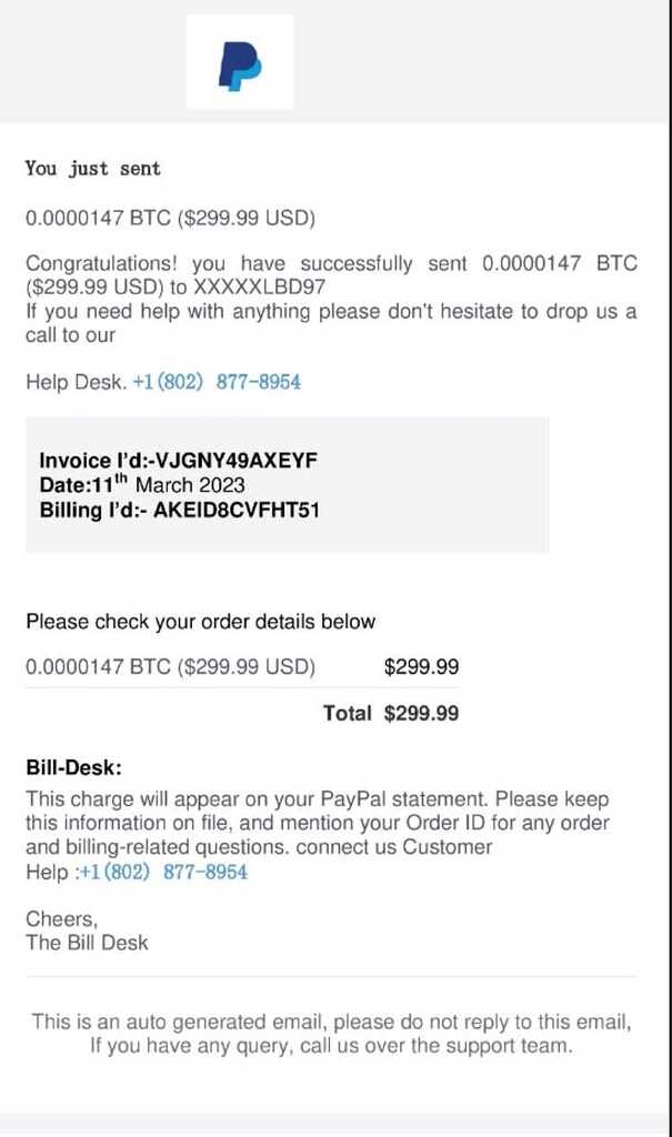 Paypal Scammers (802) 877-8954 - Scams - Scammer Info