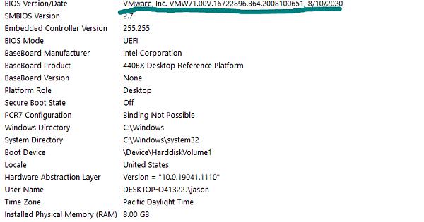 Need Help Stealthing A Vmware Virtual Machine Information Scammer Info