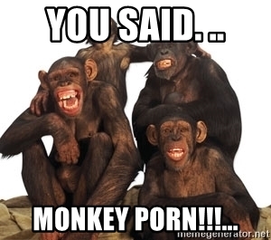 you-said-monkey-porn